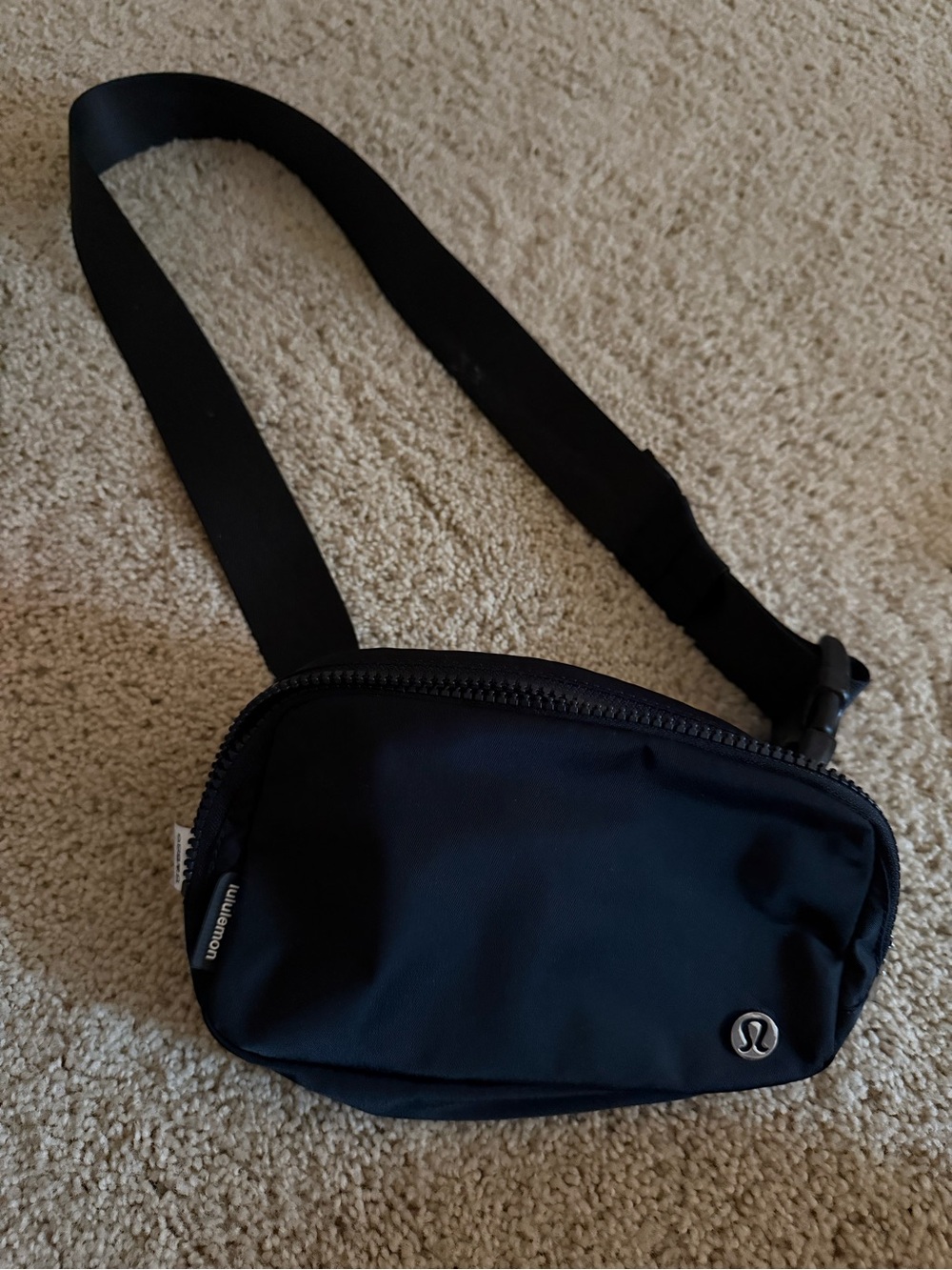 lululemon athletica Black Crossbody Fanny Pack